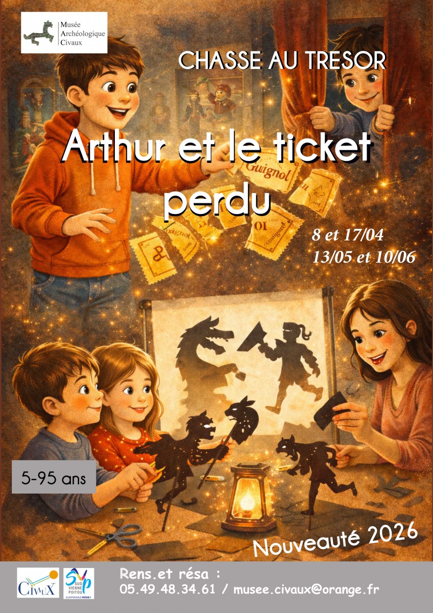 Chasse au trésor "Arthur et le ticket perdu"
